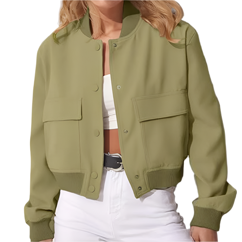 Giulia – Dames Utility Jas met Knoopsluiting