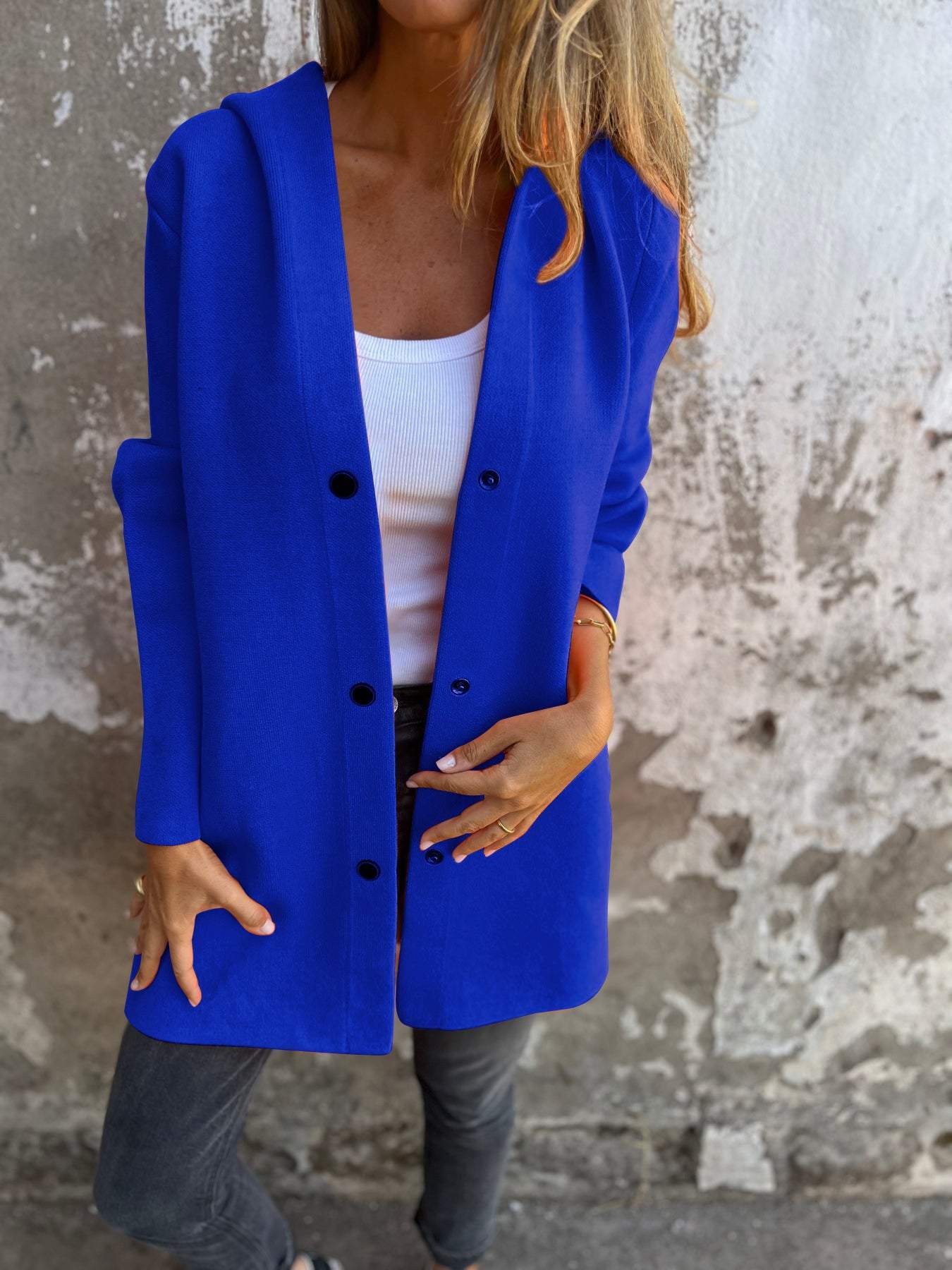 Aurelia – Dames Jas met Capuchon voor Stijlvol Comfort
