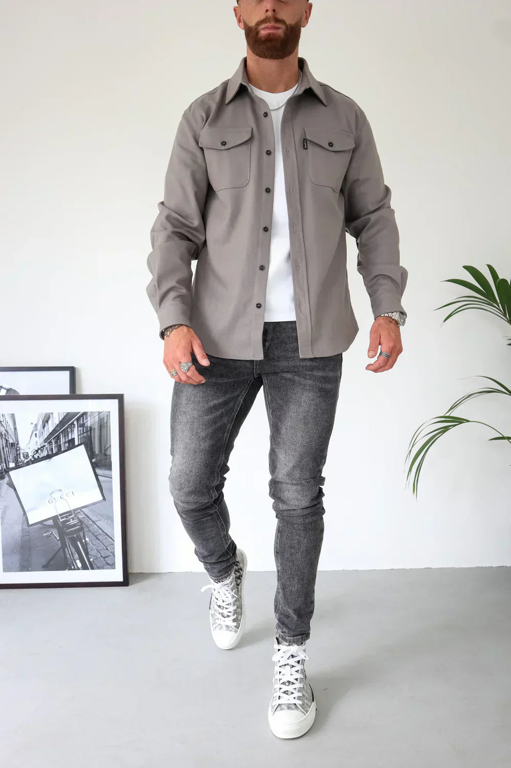 Lorenzo – Modern Fit Heren Overhemd in Casual Stijl
