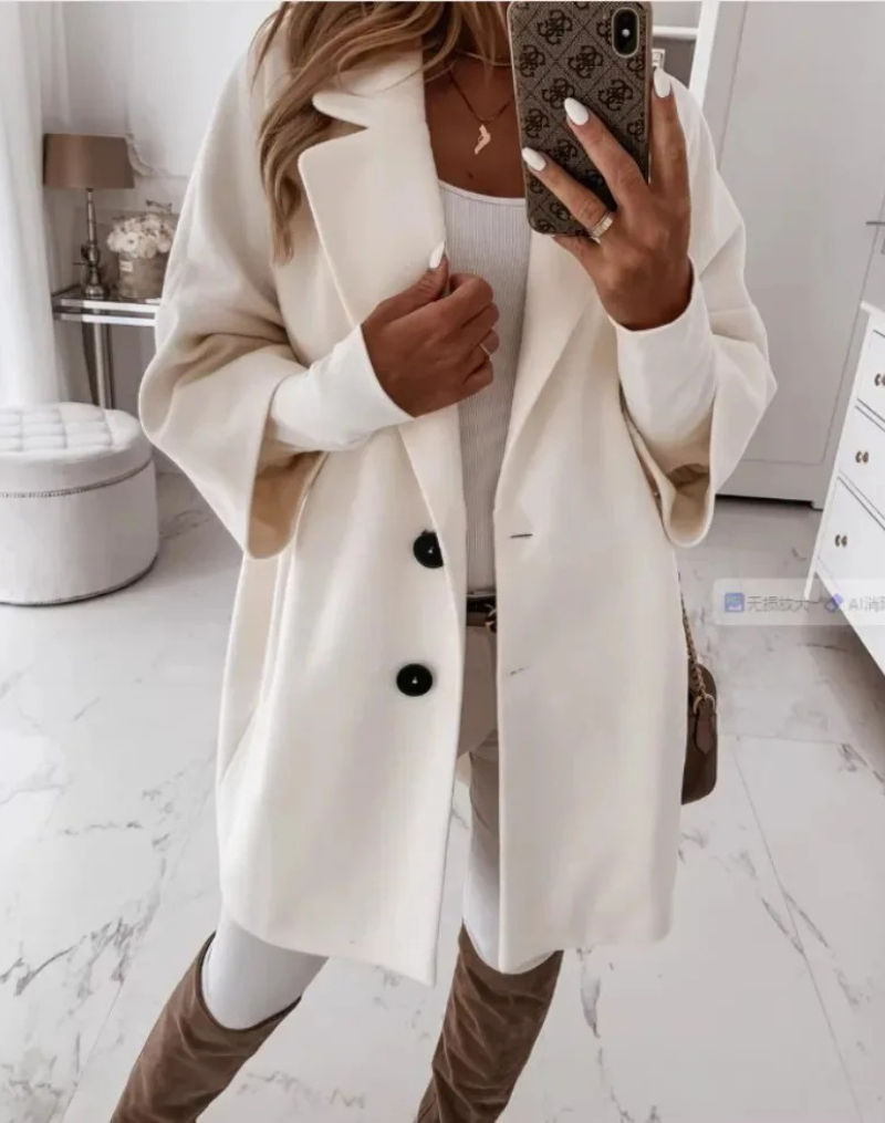 Luciana – Losvallende Dames Trenchcoat