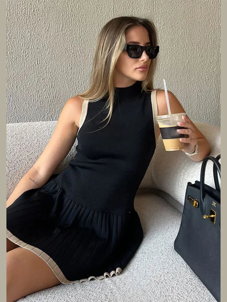 Clara – Mouwloze Mini Jurk voor Dames