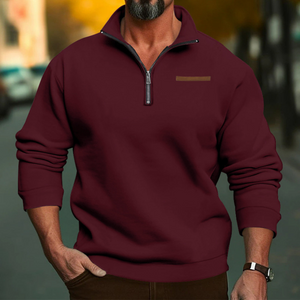 LuigiMarini Fleece Sweatshirt Voor Mannen