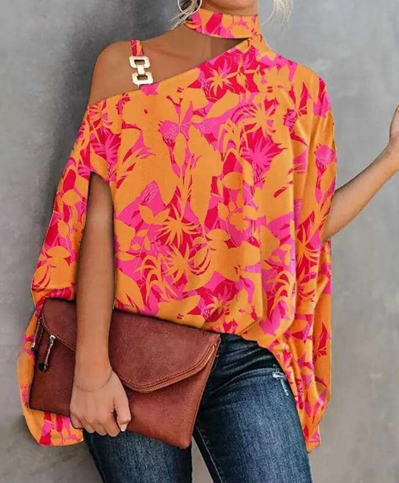 Lucia – Elegante Bloemen Top voor Dames
