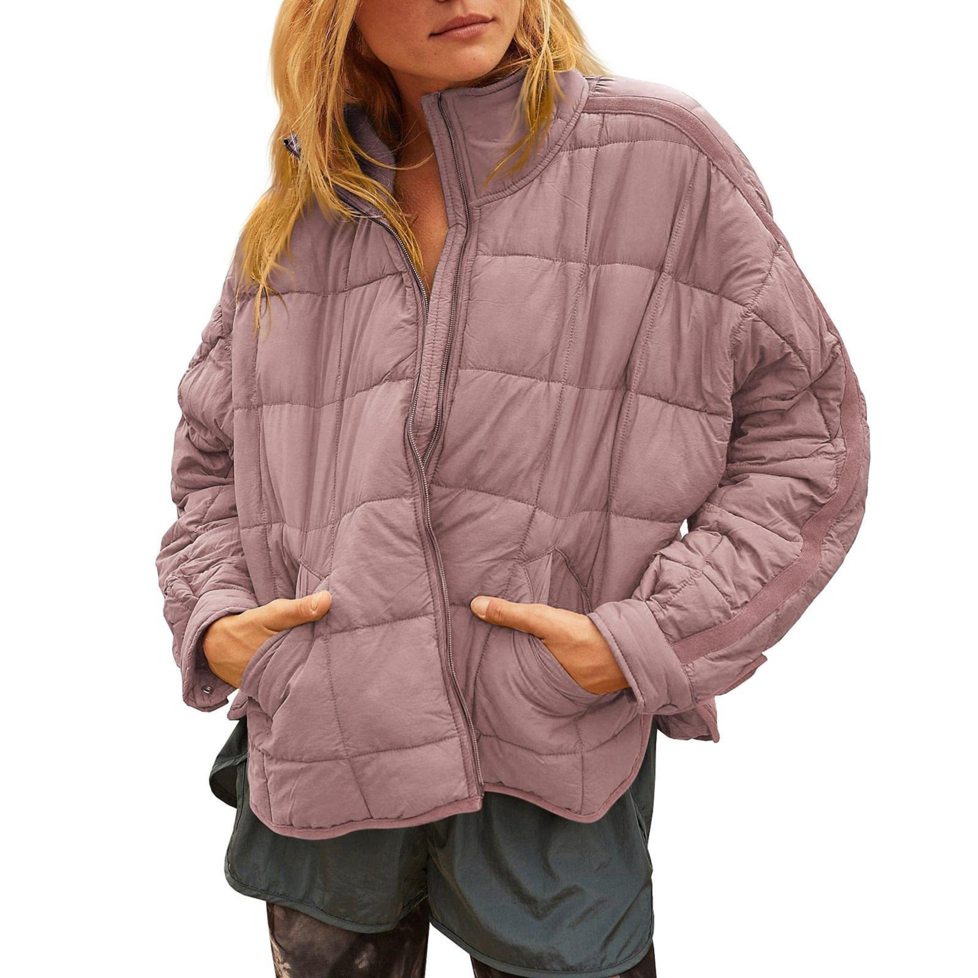 Sheila – Lichtgewicht Dames Puffer Jas met Rits