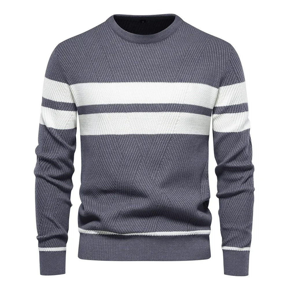 Luca – Heren Slim-Fit Gebreide Trui