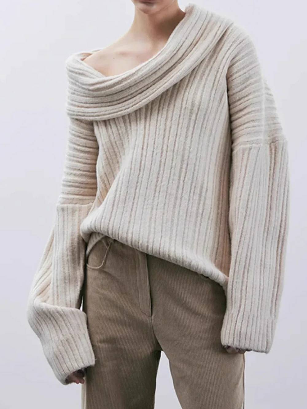 Nicoletta Oversized gebreide trui