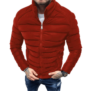 Lorenzo – Slim-Fit Heren Gewatteerde Winterjas