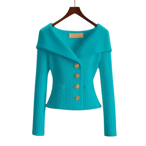 Yassi – Dames Zachte Gebreide Elegante Cardigan