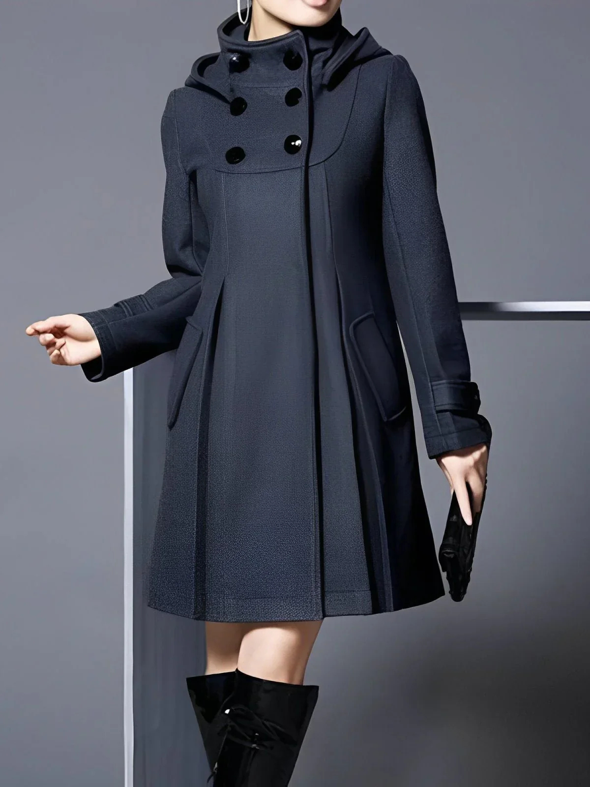 Sophia – Elegante Dames Jas met Getailleerde Kraag