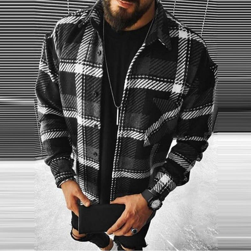 Costa - Warm heren overshirt