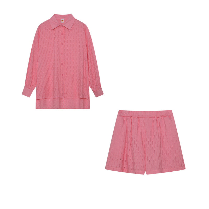 Chiara – Luchtige Dames Set van Blouse en Shorts