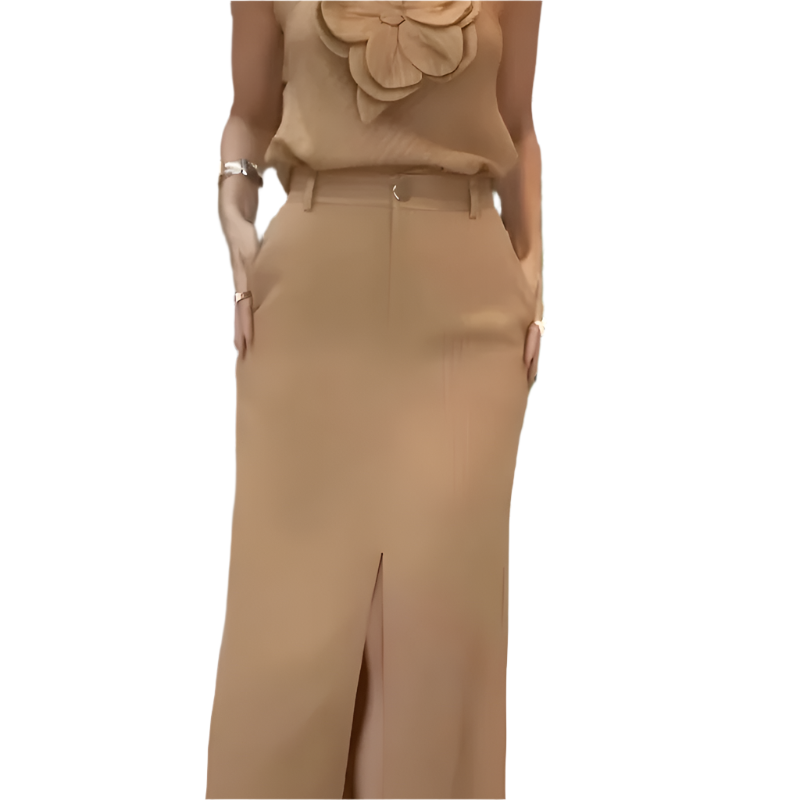Isabella – Vierkante Halslijn Zomer Two-Piece Set voor Dames