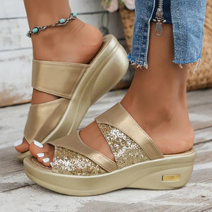 LucaMonti™ orthopedische platte sandalen voor dames