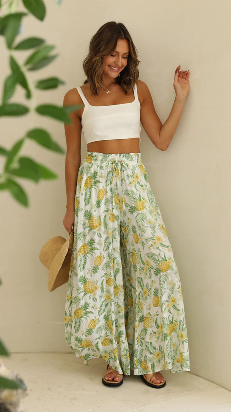 LucaMori™ Summer Lovin' Palazzo-broek