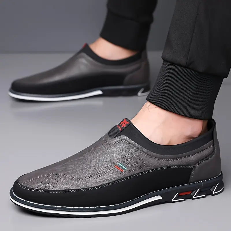 Diony – Leren Slip-On Loafers voor Heren