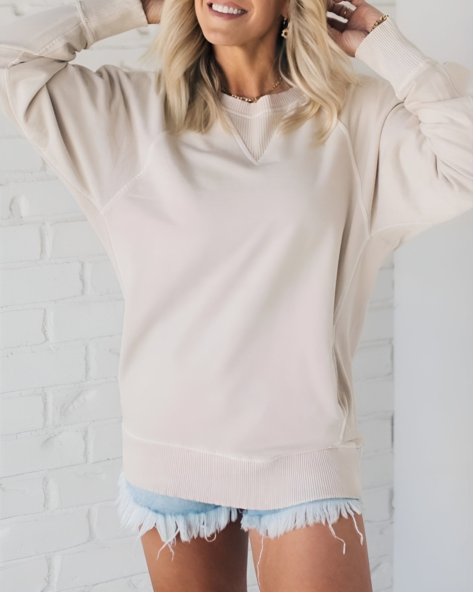 Luciana – Geribbelde Dames Wintertrui