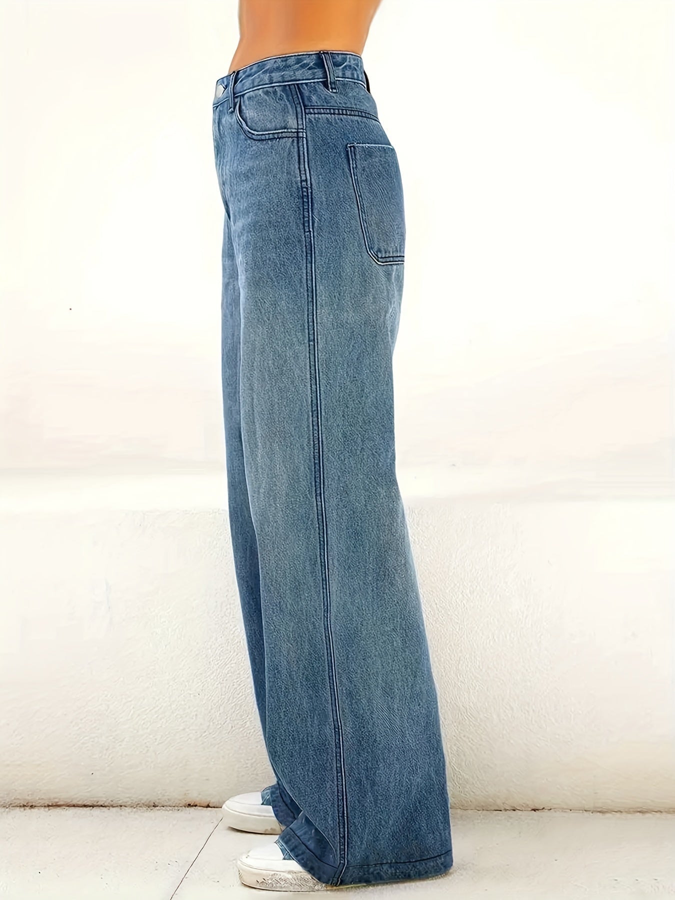 Dianne – Comfortabele Dames Jeans met Wijde Pijpen