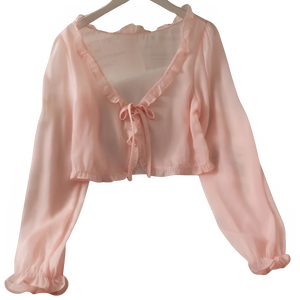 Celeste – Elegante Dames V-Hals Voorjaarsblouse