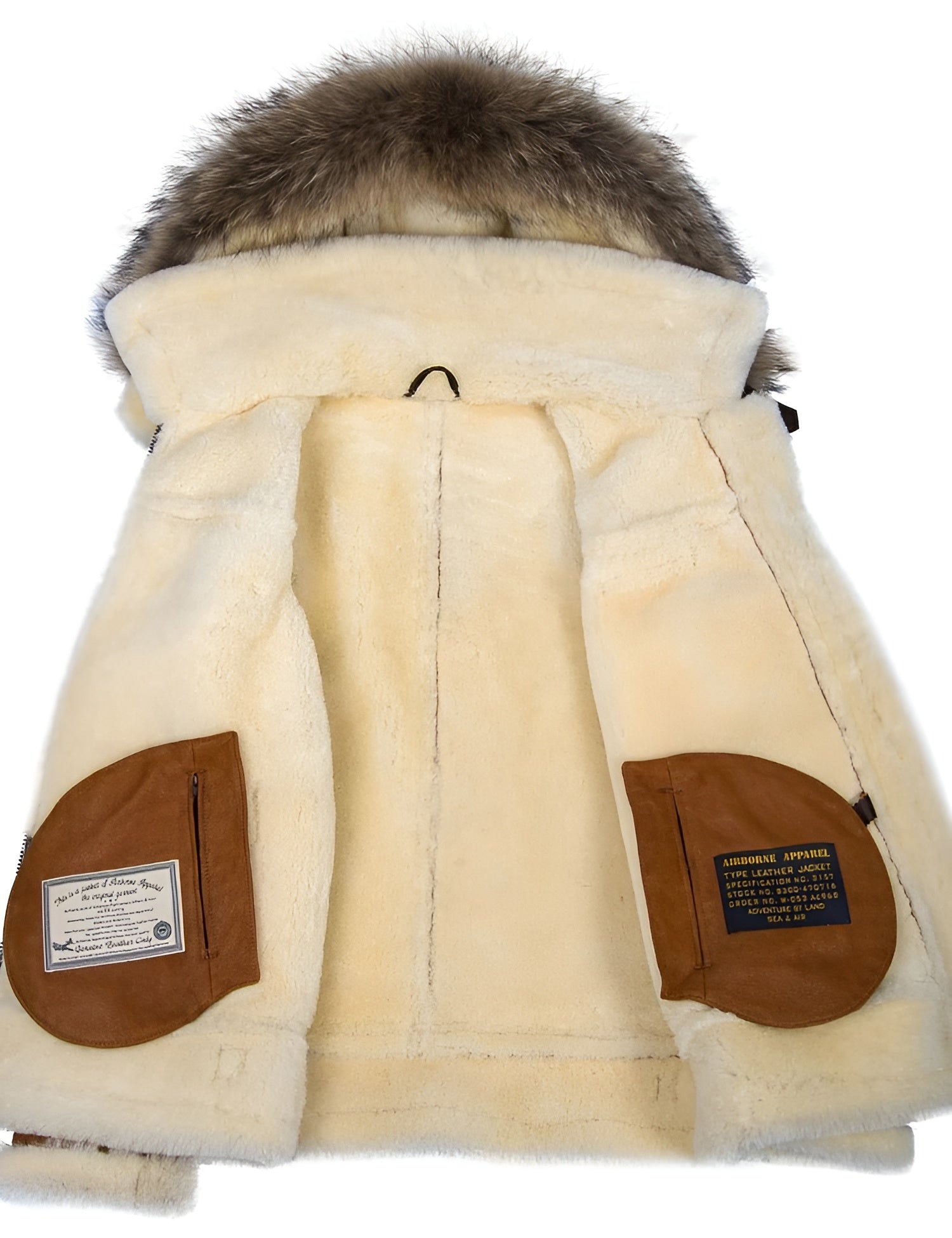 Luca – Leren Winterjas Met Capuchon voor Heren