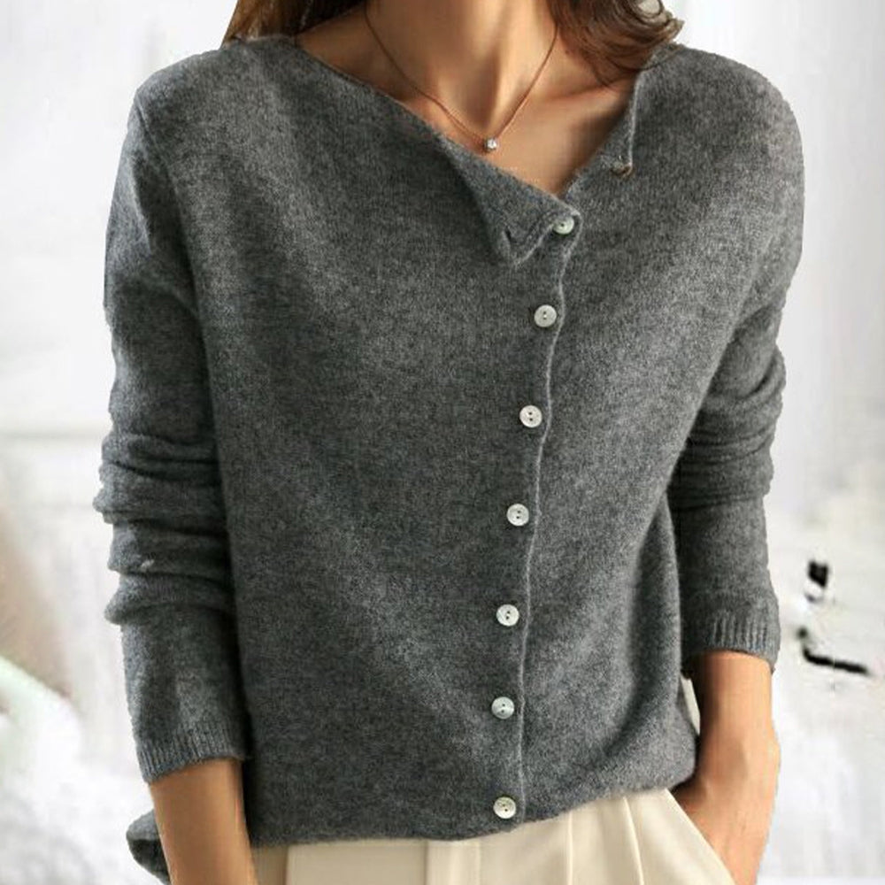 Isabella – Elegante Dames Vest Met Knoopsluiting