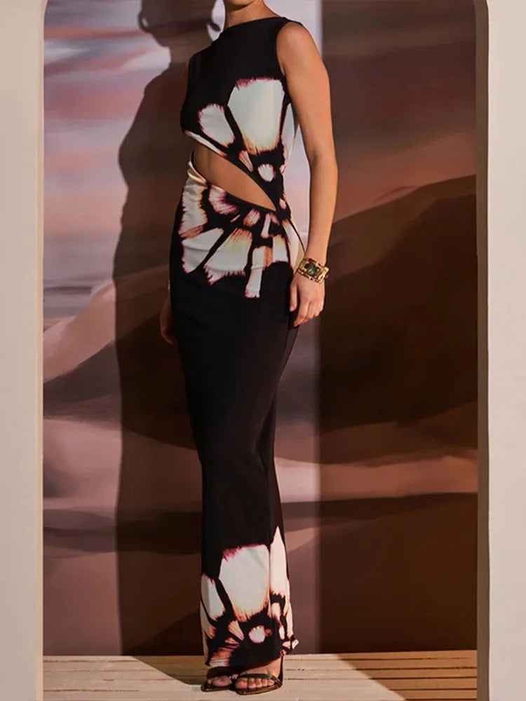 Arianna – Sexy Club Vrouwen Maxi Jurk