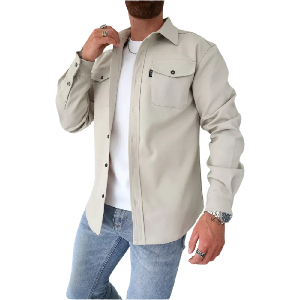 Lorenzo – Modern Fit Heren Overhemd in Casual Stijl