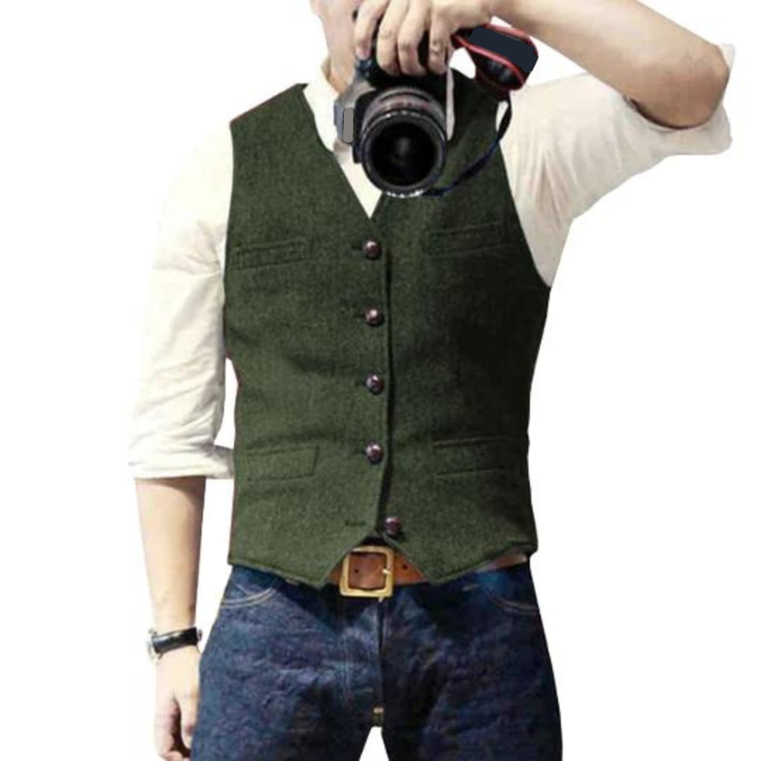 Matteo – Klassiek Getailleerd Heren Gilet