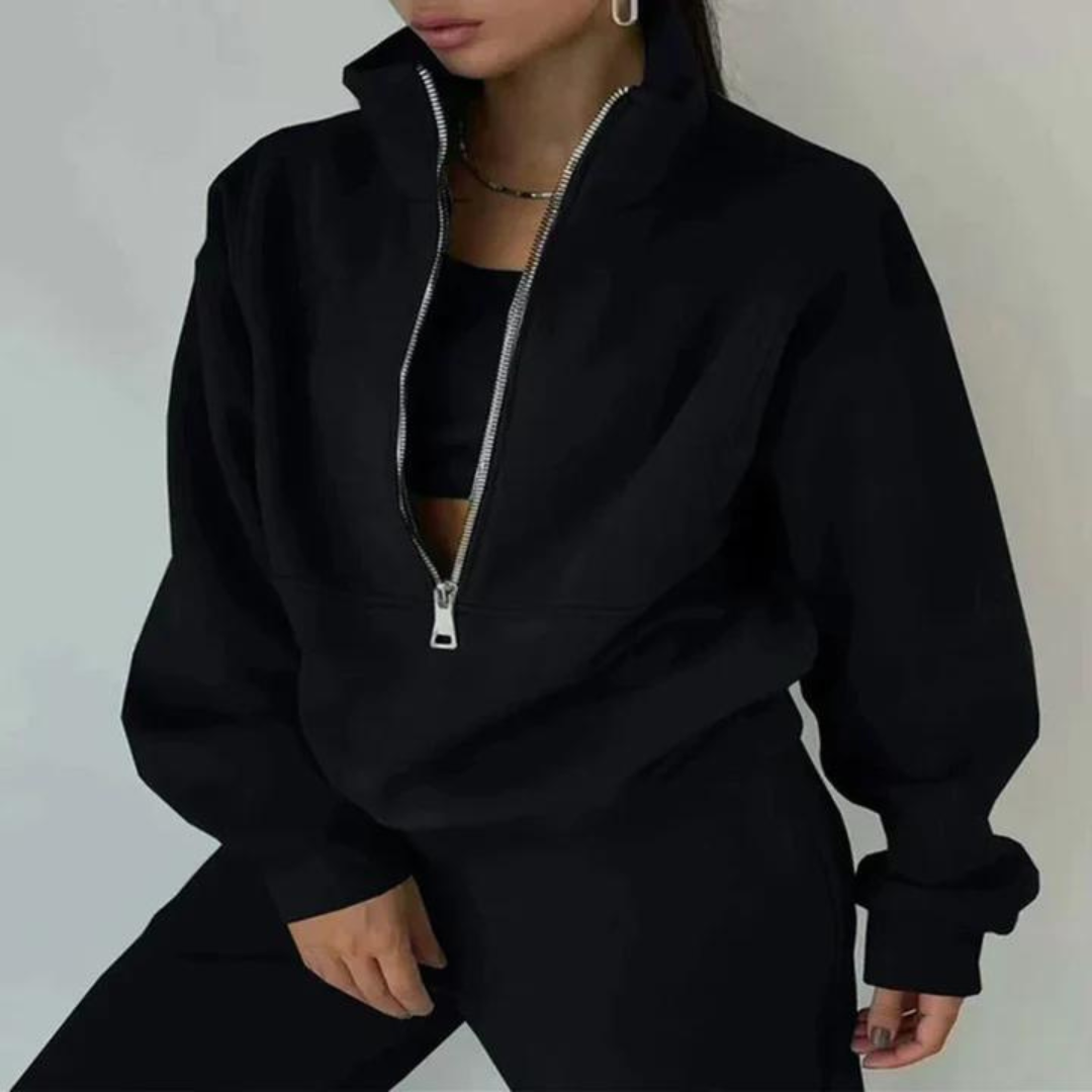 Giulia – Relaxed Fit Dames Lounge Set met Trui & Broek