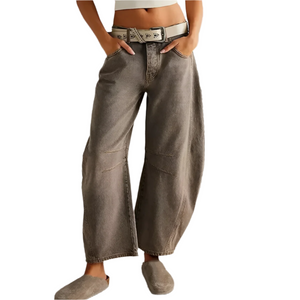 Isabella – Hoge Taille Dames Relaxte Jeans
