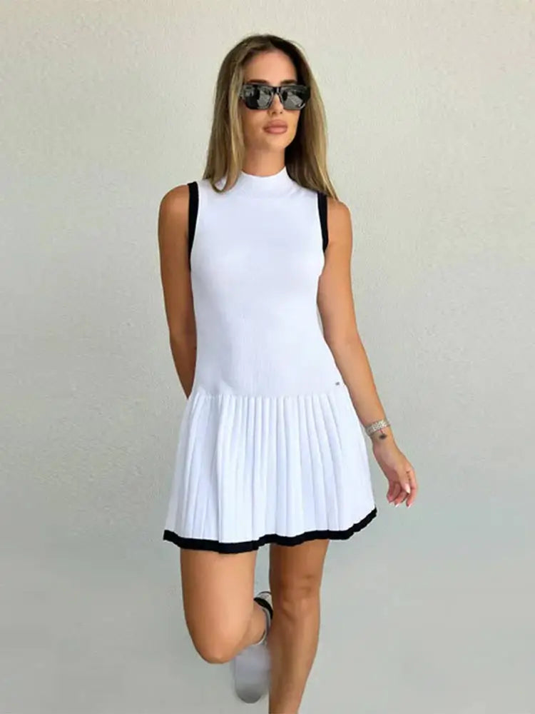 Clara – Mouwloze Mini Jurk voor Dames