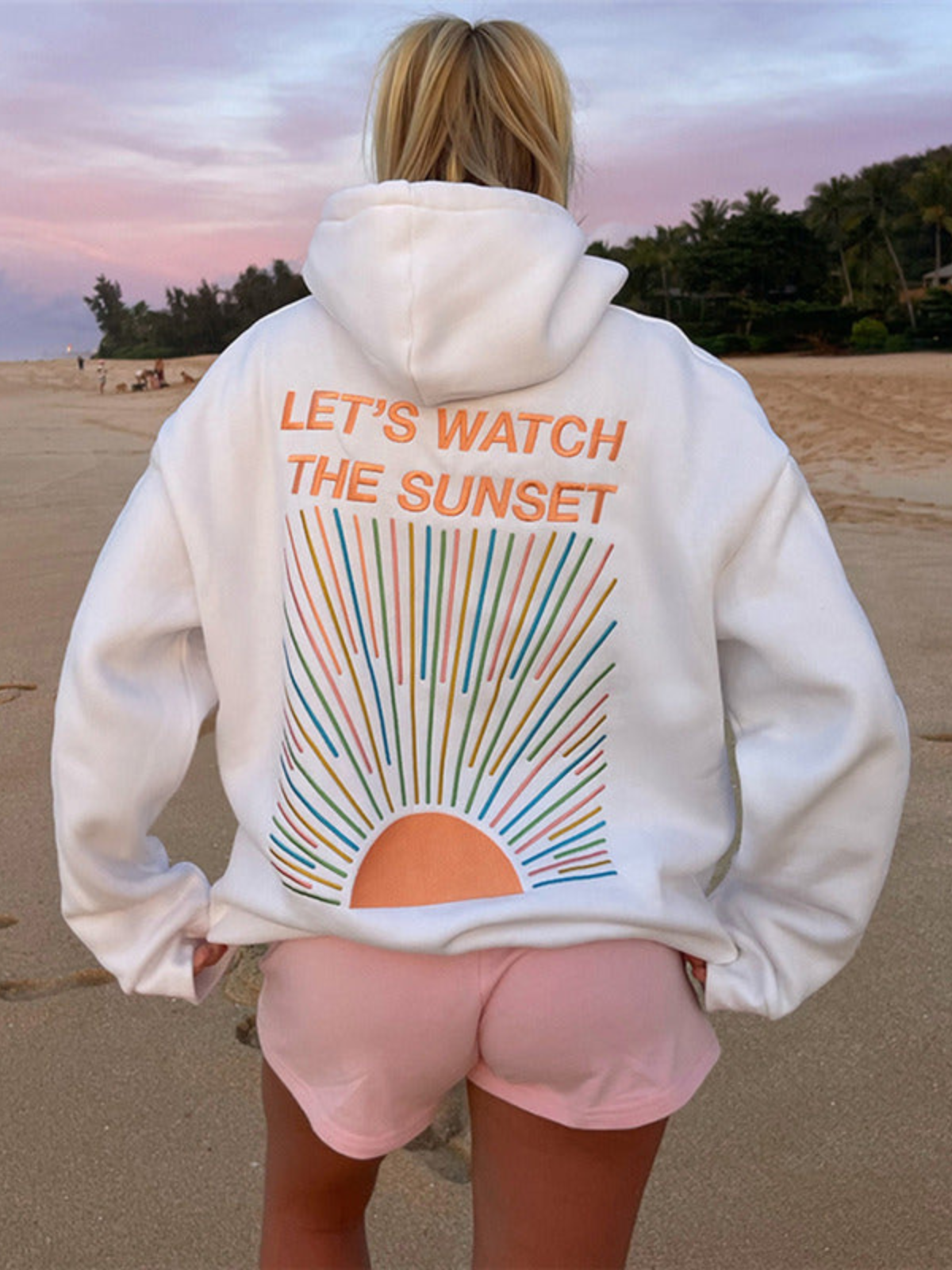 Ophelia – Lichte Dames Sunset Hoodie