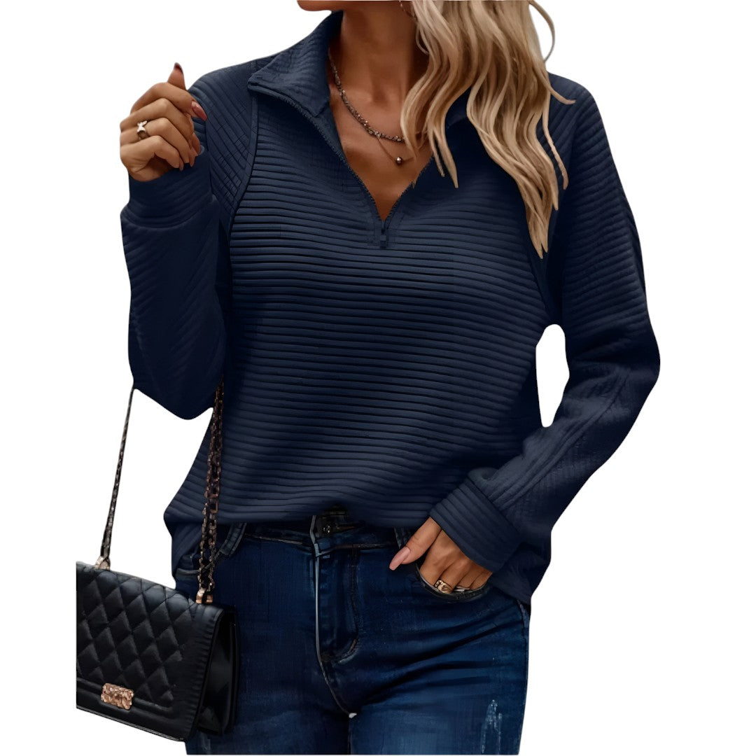 Isola – Dames Half-Zip Trui met Elegante Pasvorm