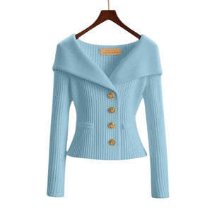 Yassi – Dames Zachte Gebreide Elegante Cardigan