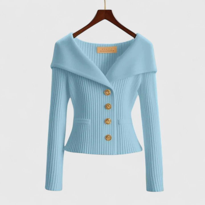 Yassi – Dames Zachte Gebreide Elegante Cardigan
