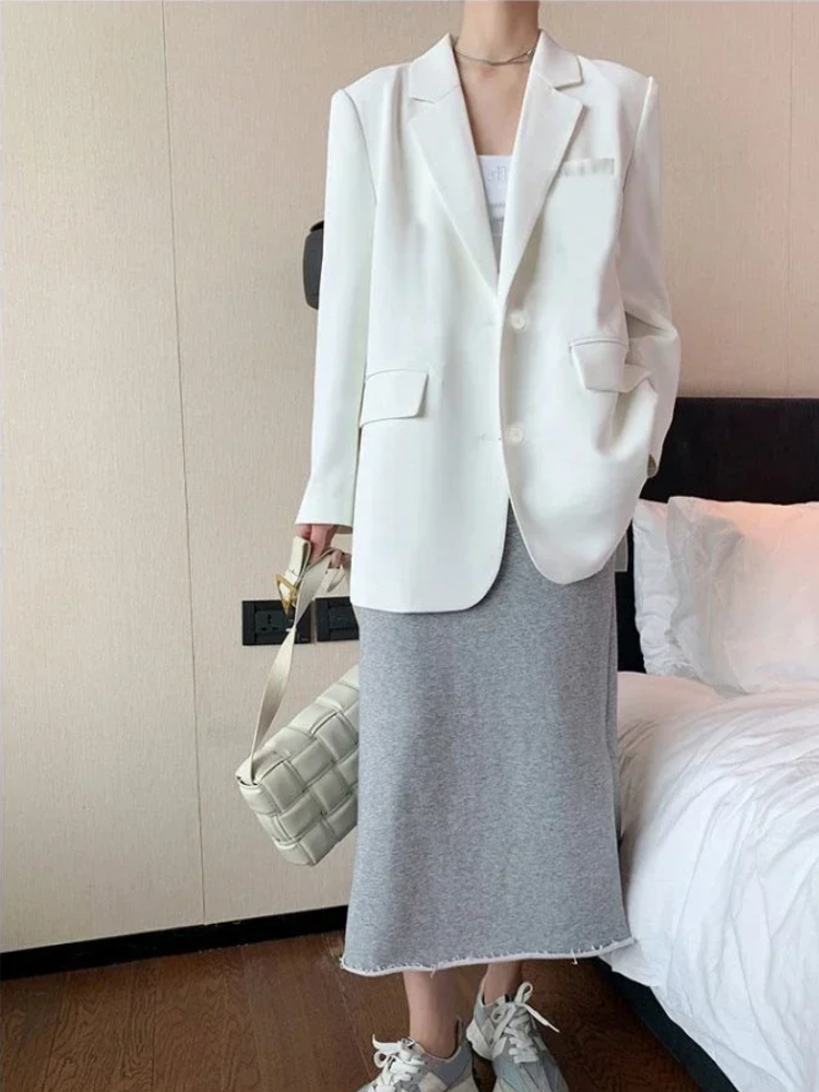 DarioSarti Slim Fit Lange Blazer Voor Vrouwen