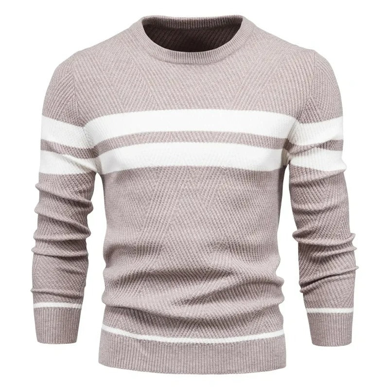 Luca – Heren Slim-Fit Gebreide Trui