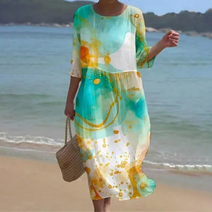 SofiaGreco Elegante Bloemenjurk