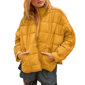 Sheila – Lichtgewicht Dames Puffer Jas met Rits