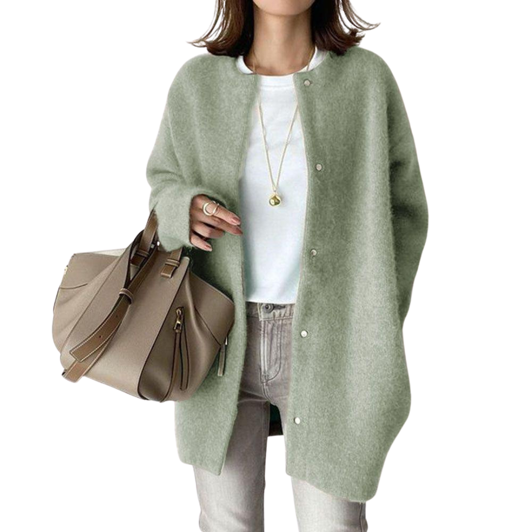 Hillarian – Dames Gebreid Vest van Zachte Knit