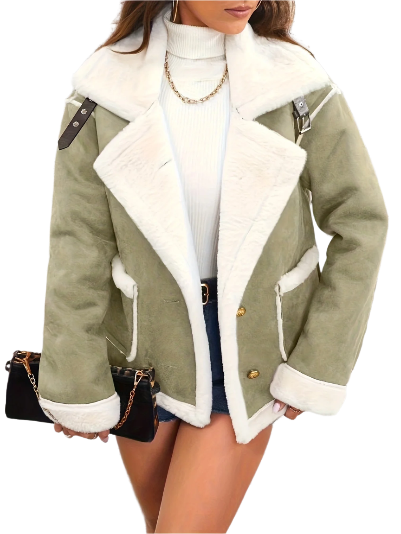 Giulia – Elegante Teddy Winterjas voor Dames