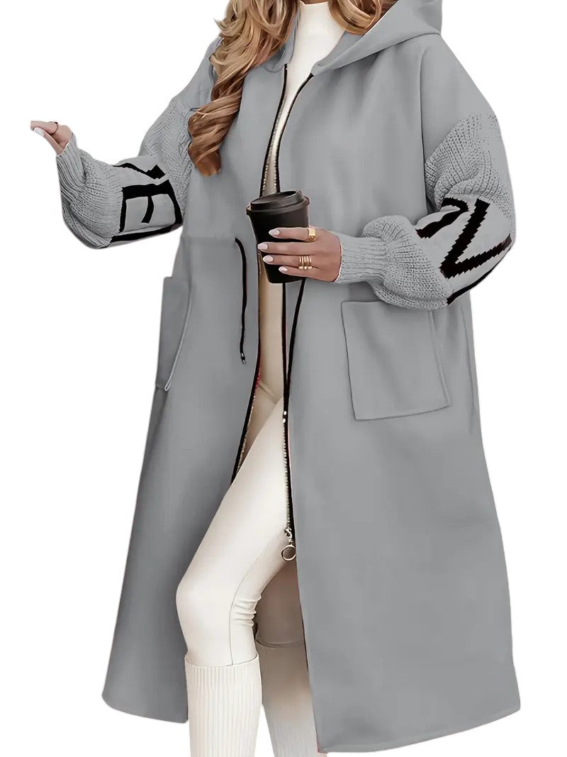 Shana – Dames Hooded Elegante Coatigan