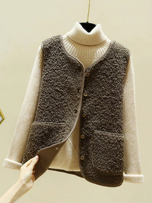 ElianaRossetti Mouwloos Warm Vest Voor Dames