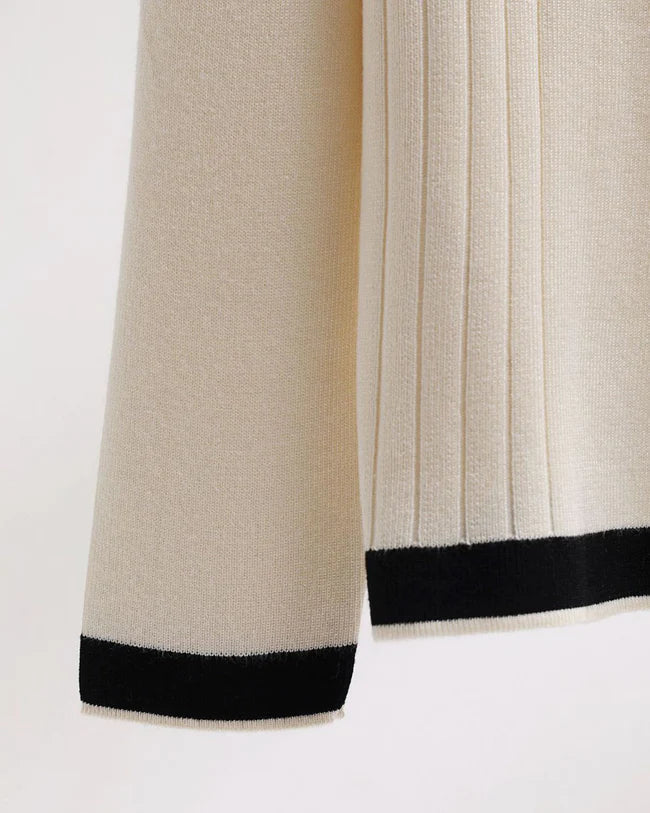 Jessie – Elegante Dames Lounge Set met Colourblock