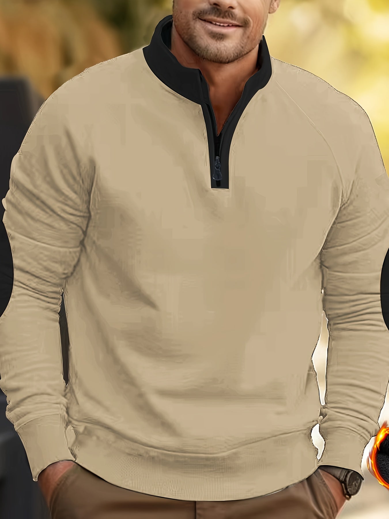 Joshua – Veelzijdige Heren Quarter-Zip Trui