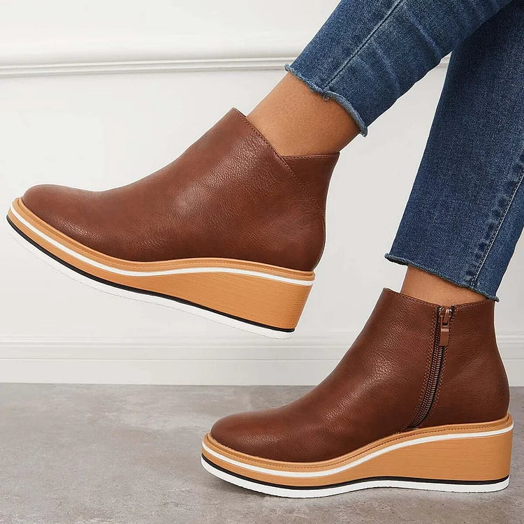 Casey – Dames PU Leren Comfortschoenen