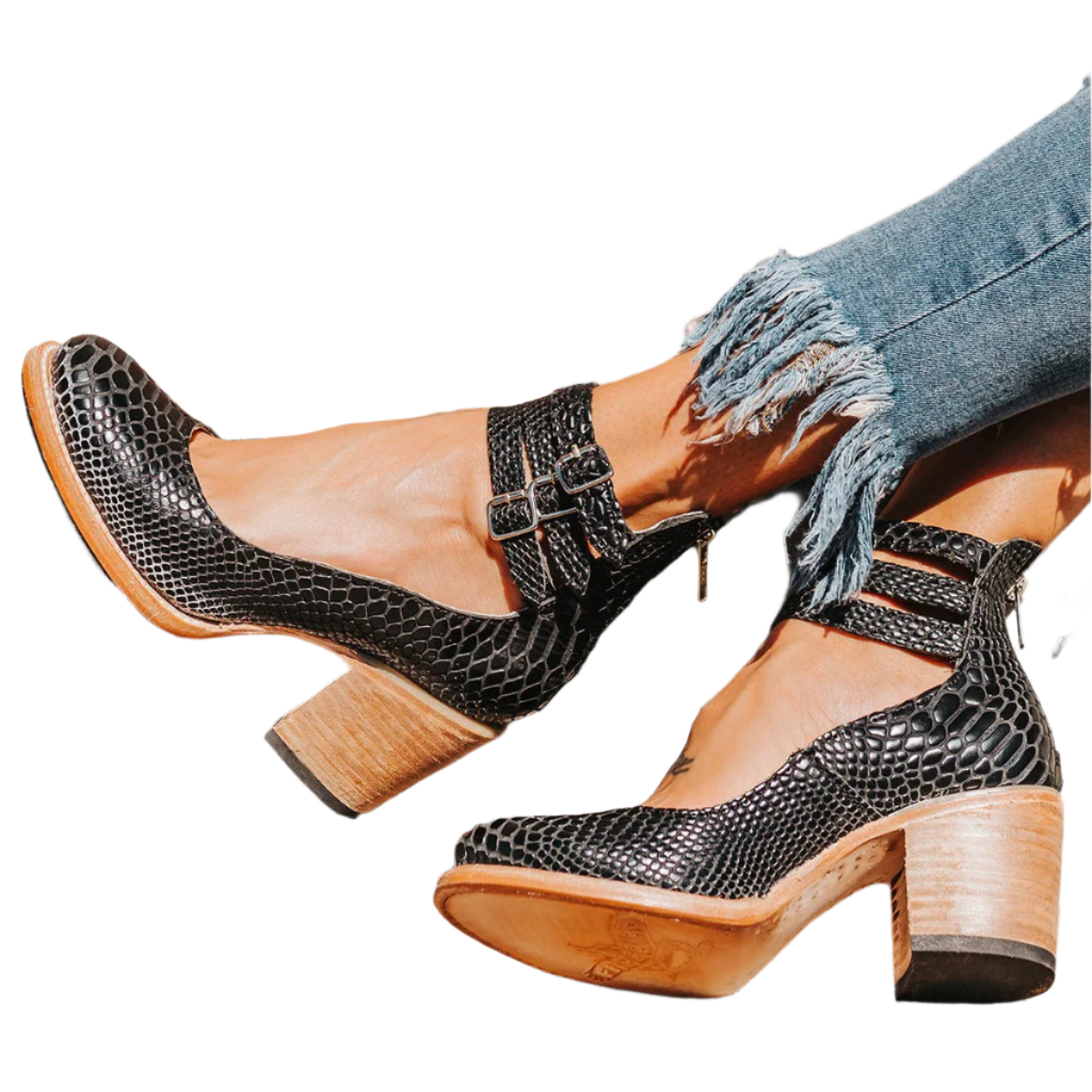 Bianca – Leren Dameslaarzen met Sculpted Design