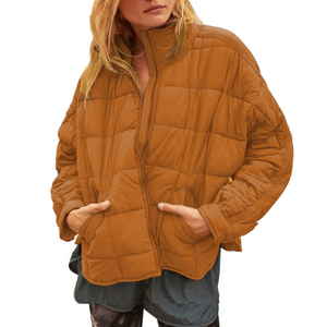 Sheila – Lichtgewicht Dames Puffer Jas met Rits