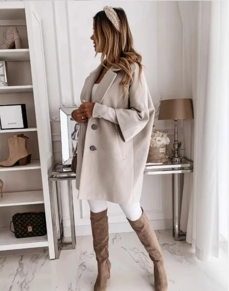 Isabella – Elegante Losvallende Dames Trenchcoat