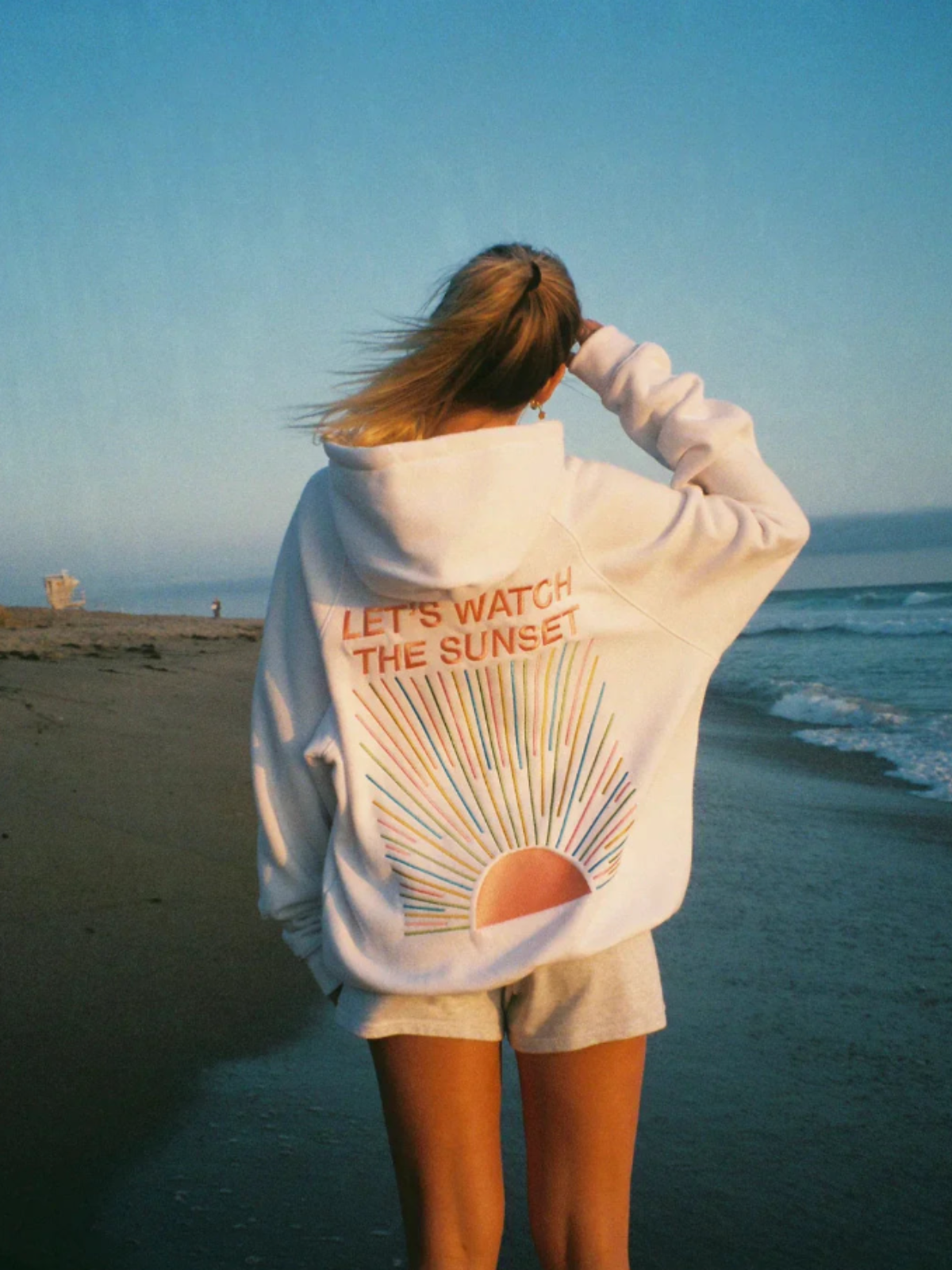 Ophelia – Lichte Dames Sunset Hoodie