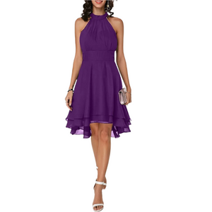 Chiara – Elegante Damesjurk met Speelse Ruffles
